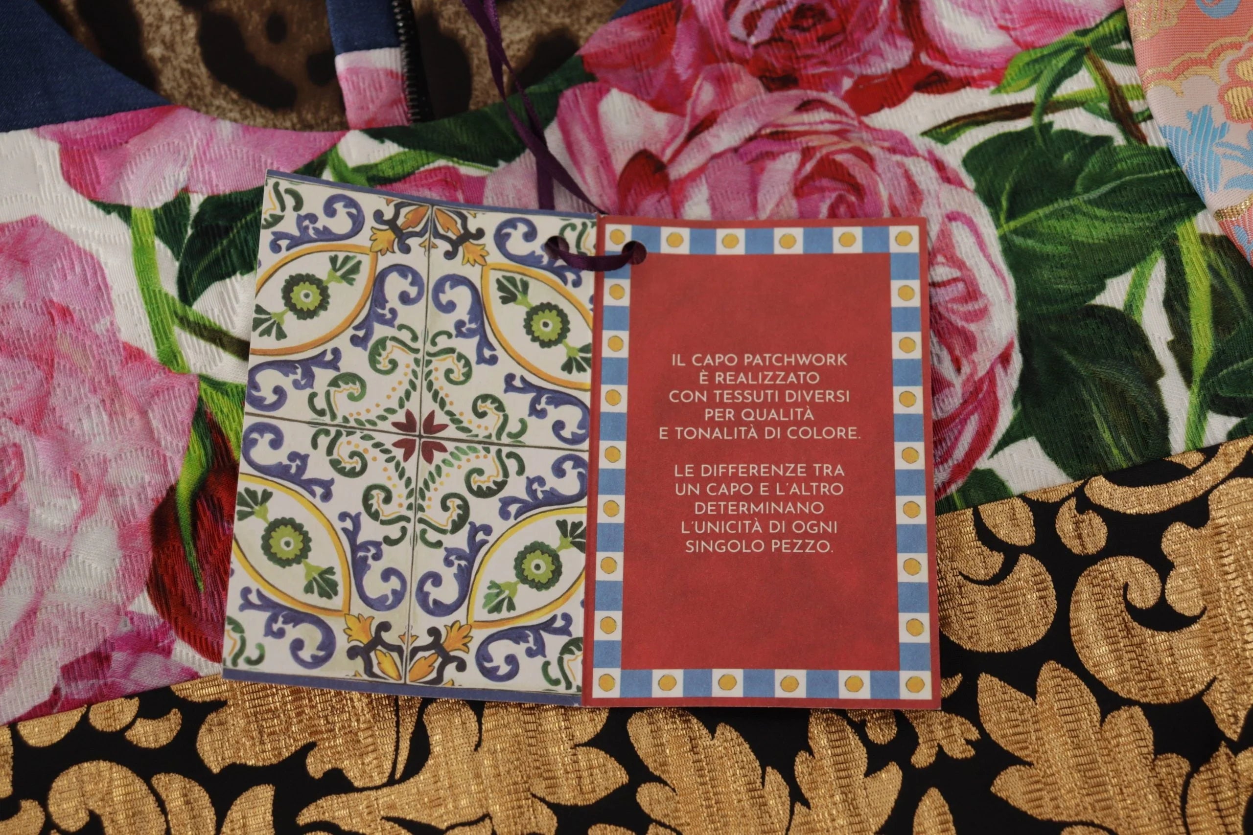 Dolce & Gabbana Multicolor Pachwork Floral Sheath Jaquard Mini Gown Dress - Dresses