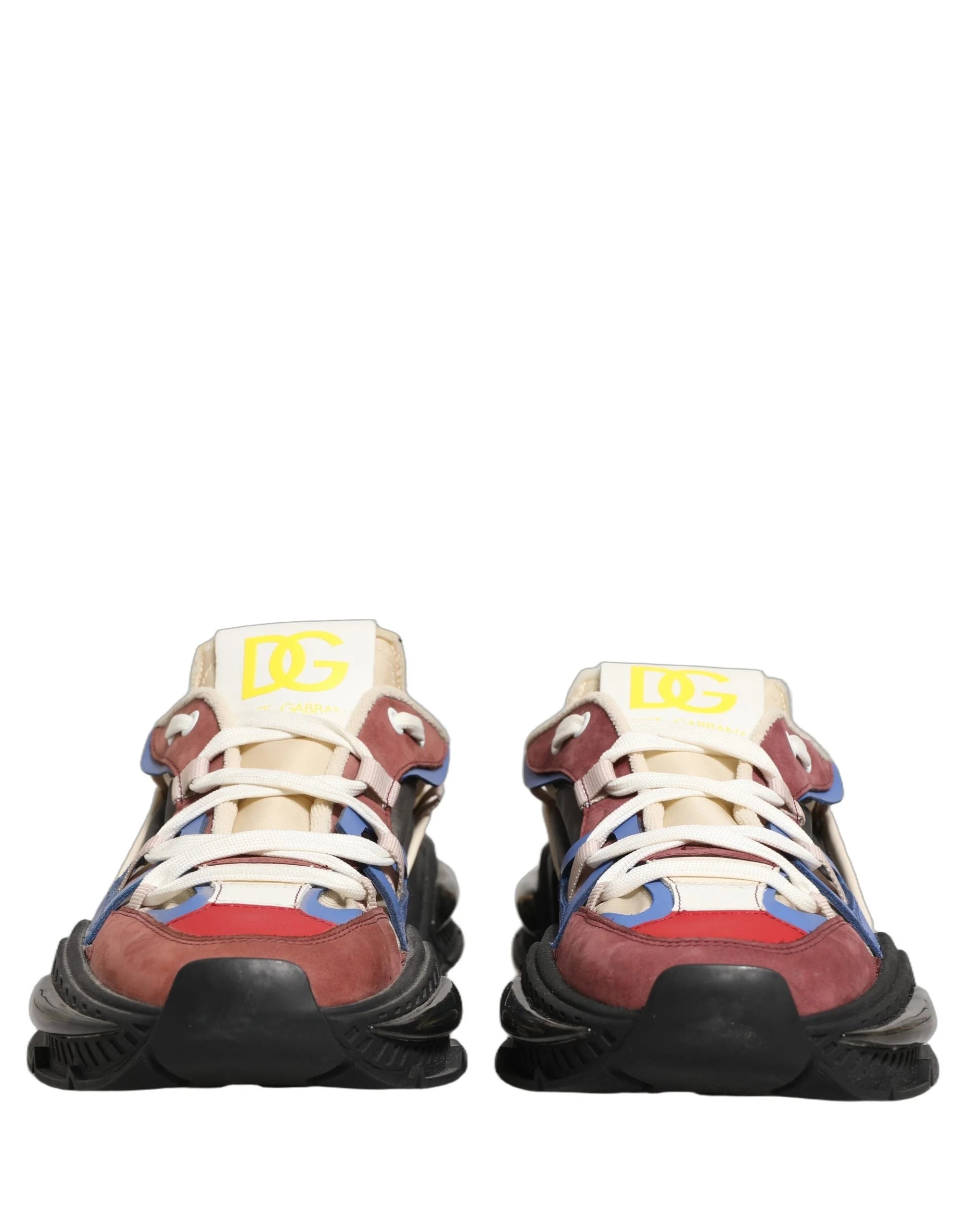 Dolce & Gabbana Multicolor Panelled Airmaster Sneakers Shoes - EU44/US11
