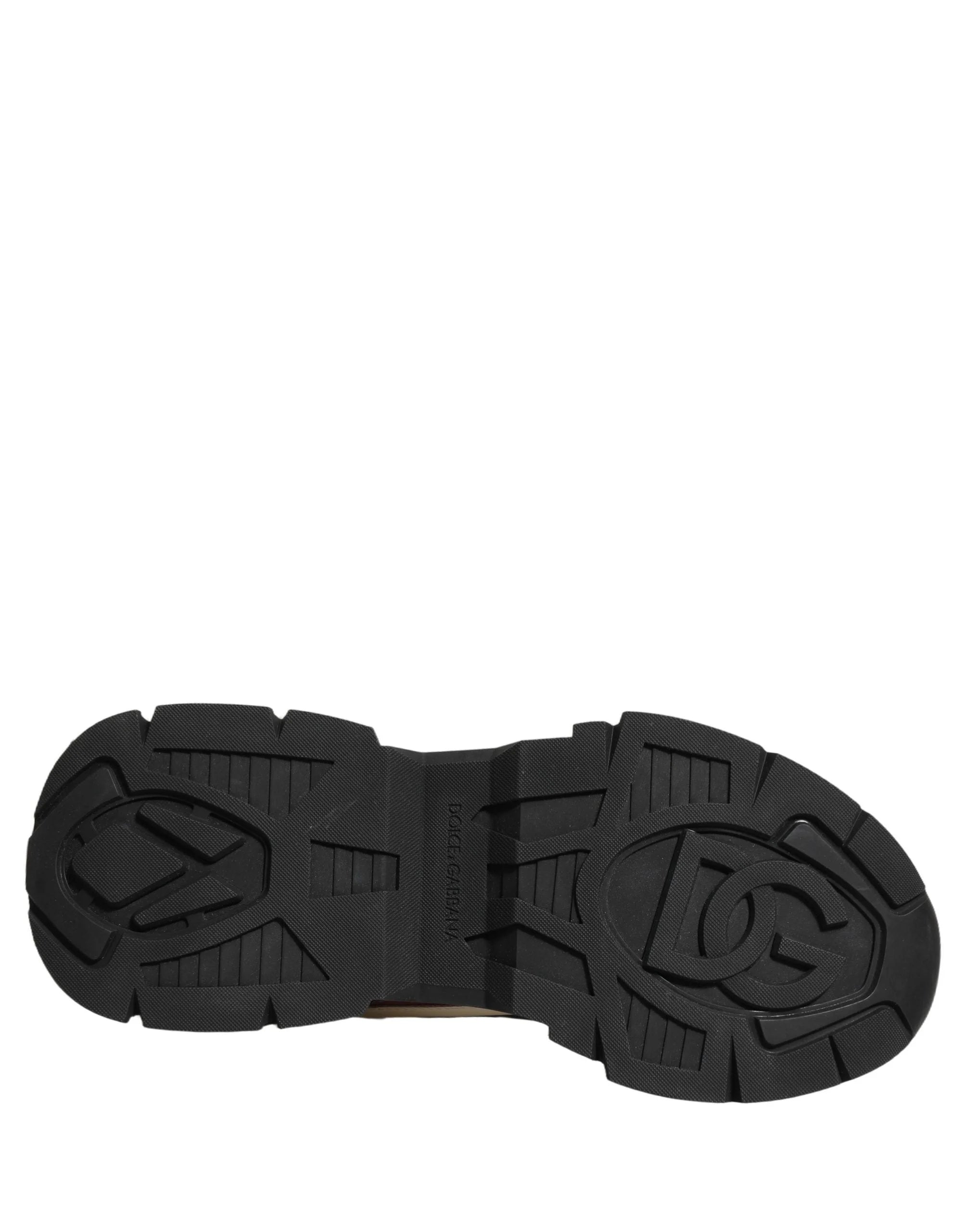 Dolce & Gabbana Multicolor Panelled Airmaster Sneakers Shoes - EU44/US11