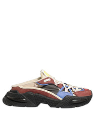 Dolce & Gabbana Multicolor Panelled Airmaster Sneakers Shoes - EU44/US11