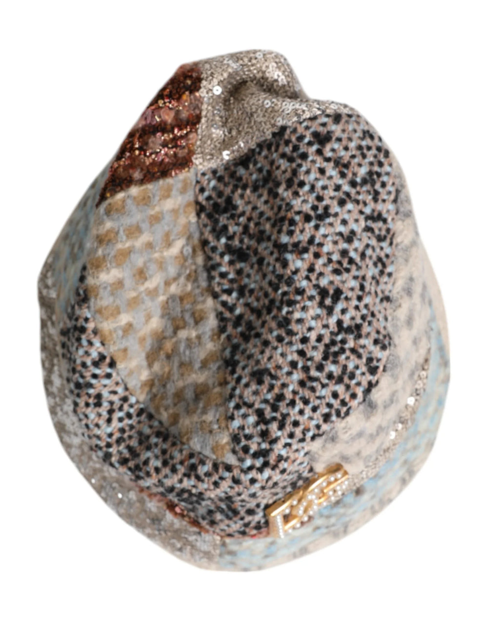 Dolce & Gabbana Multicolor Patchwork Embellished Bucket Hat - 57 cm|S