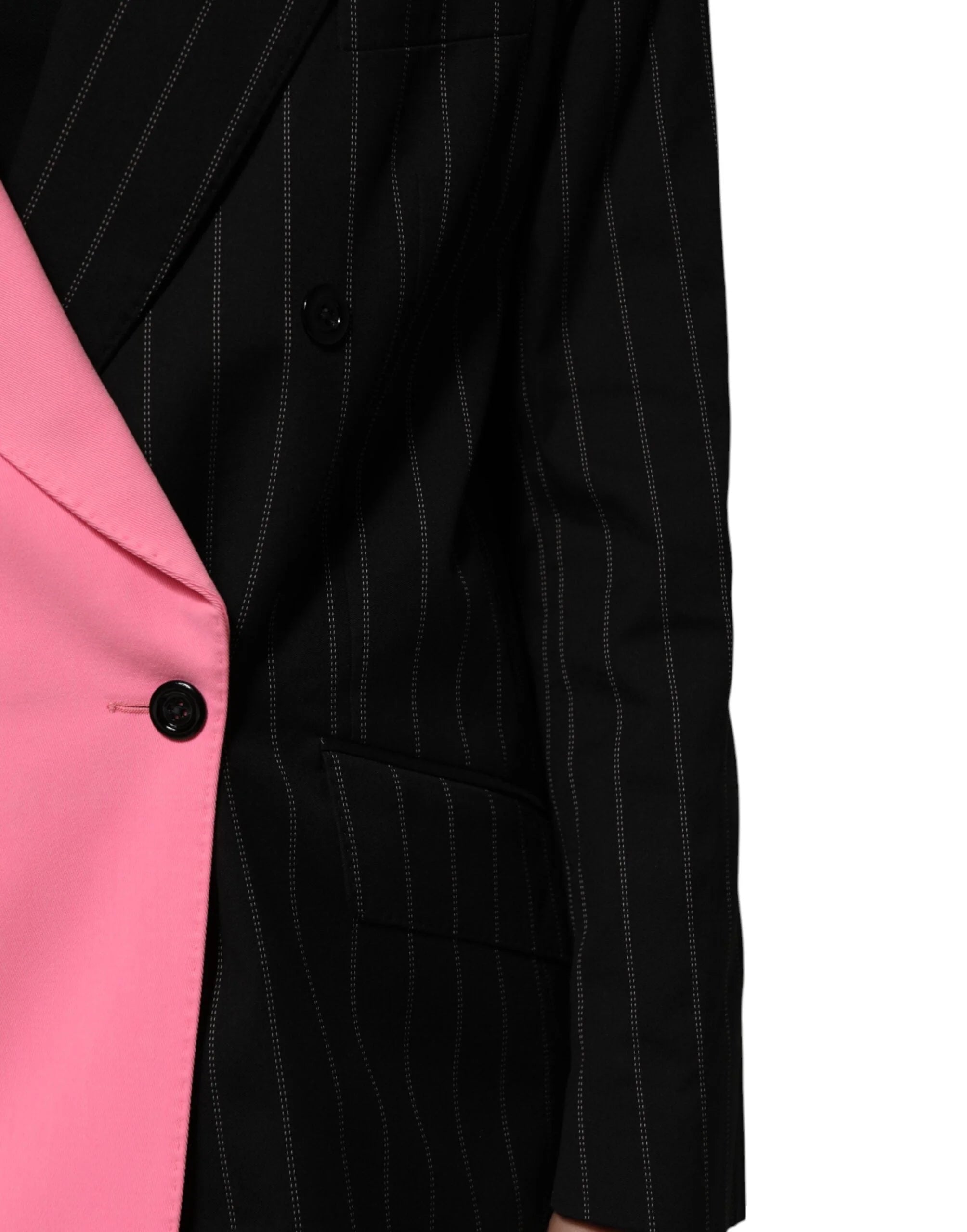 Dolce & Gabbana Multicolor Patchwork Embellished Coat Jacket - Sport Jackets