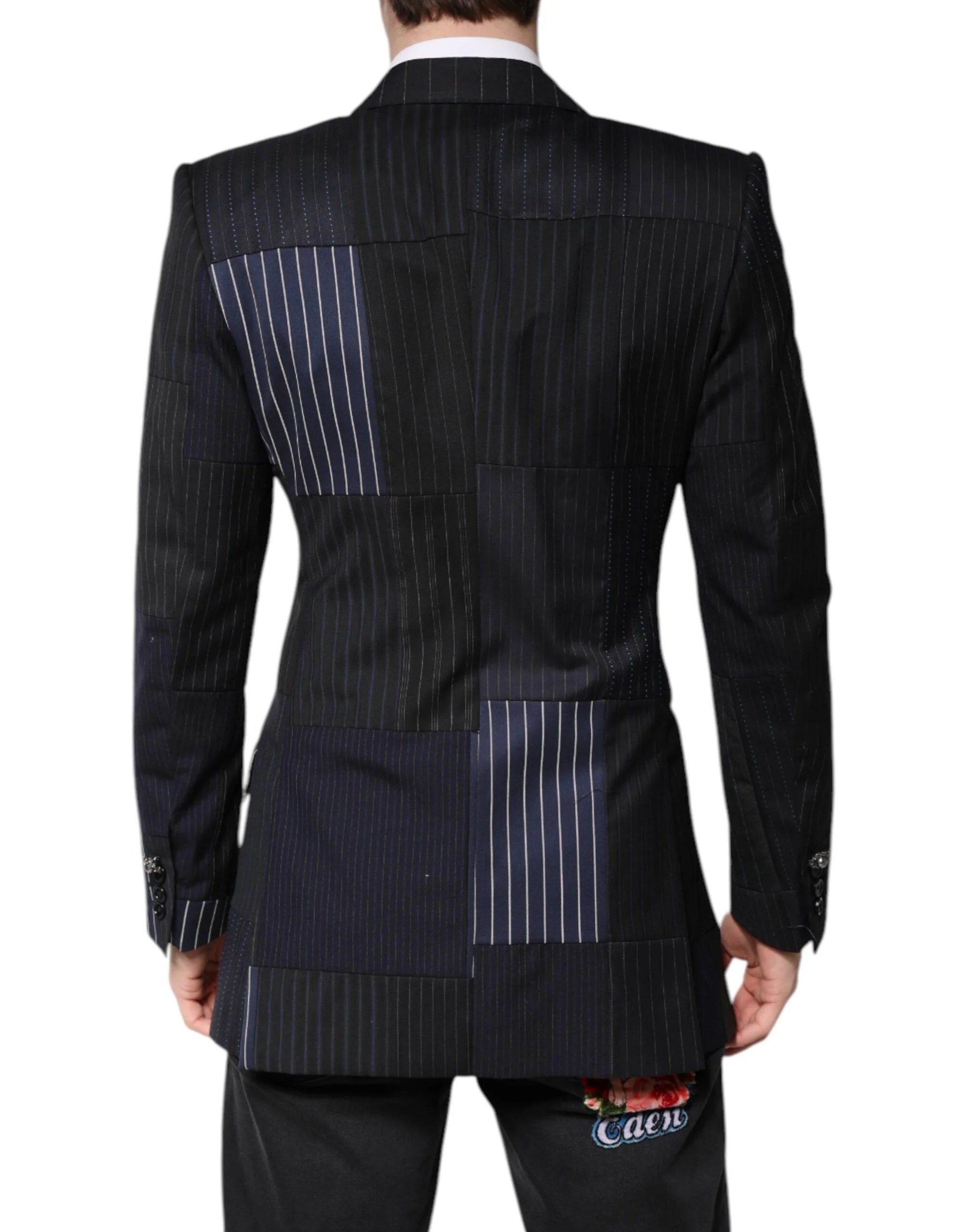 Dolce & Gabbana Multicolor Patchwork Jacket Coat Suit Blazer - IT46 | S - Coats & Jackets
