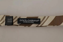 Dolce & Gabbana Multicolor Patterned Adjustable Neck Bow Tie Men - Neckties