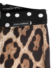 Dolce & Gabbana Vícebarevné cyklistické šortky s potiskem pod spodní prádlo - IT4 | S
