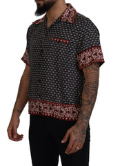 Dolce & Gabbana Multicolor Patterned Silk Casual Shirt - IT37 | XS - Shirts