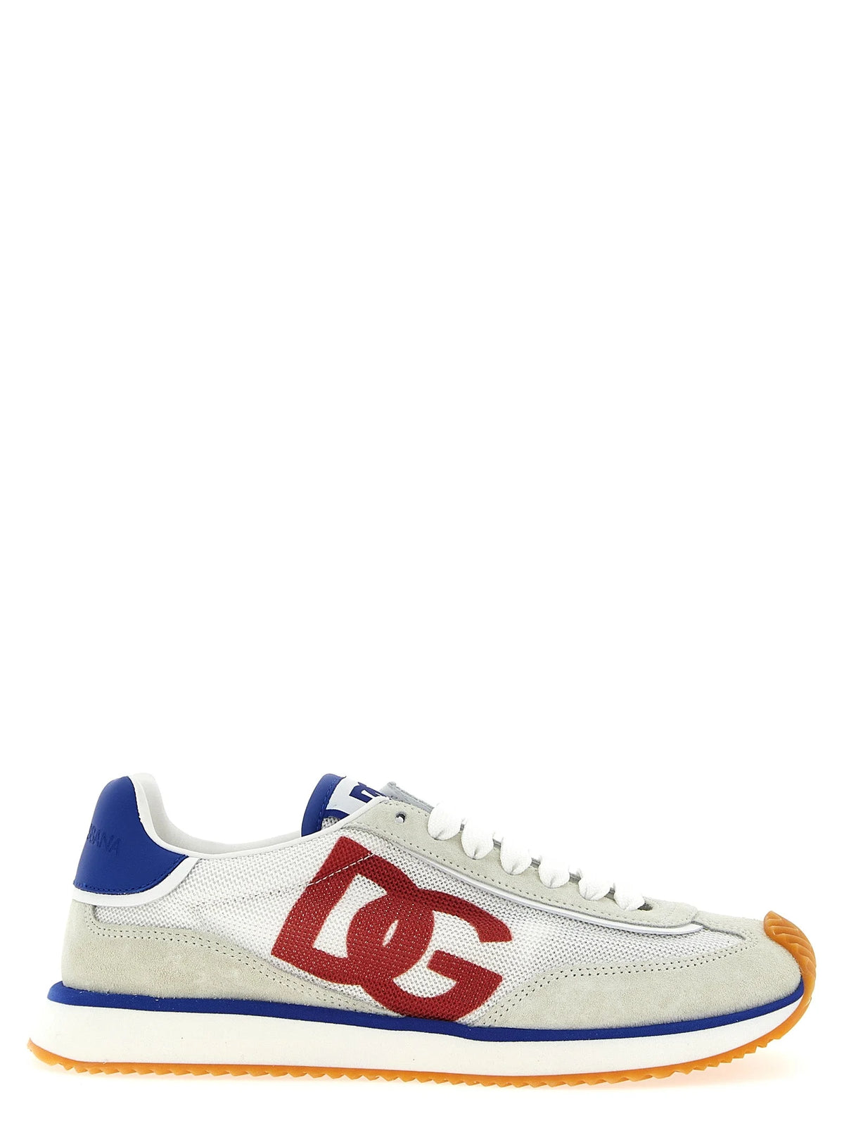 Dolce & Gabbana flerfargede atletiske sneakers i polyester