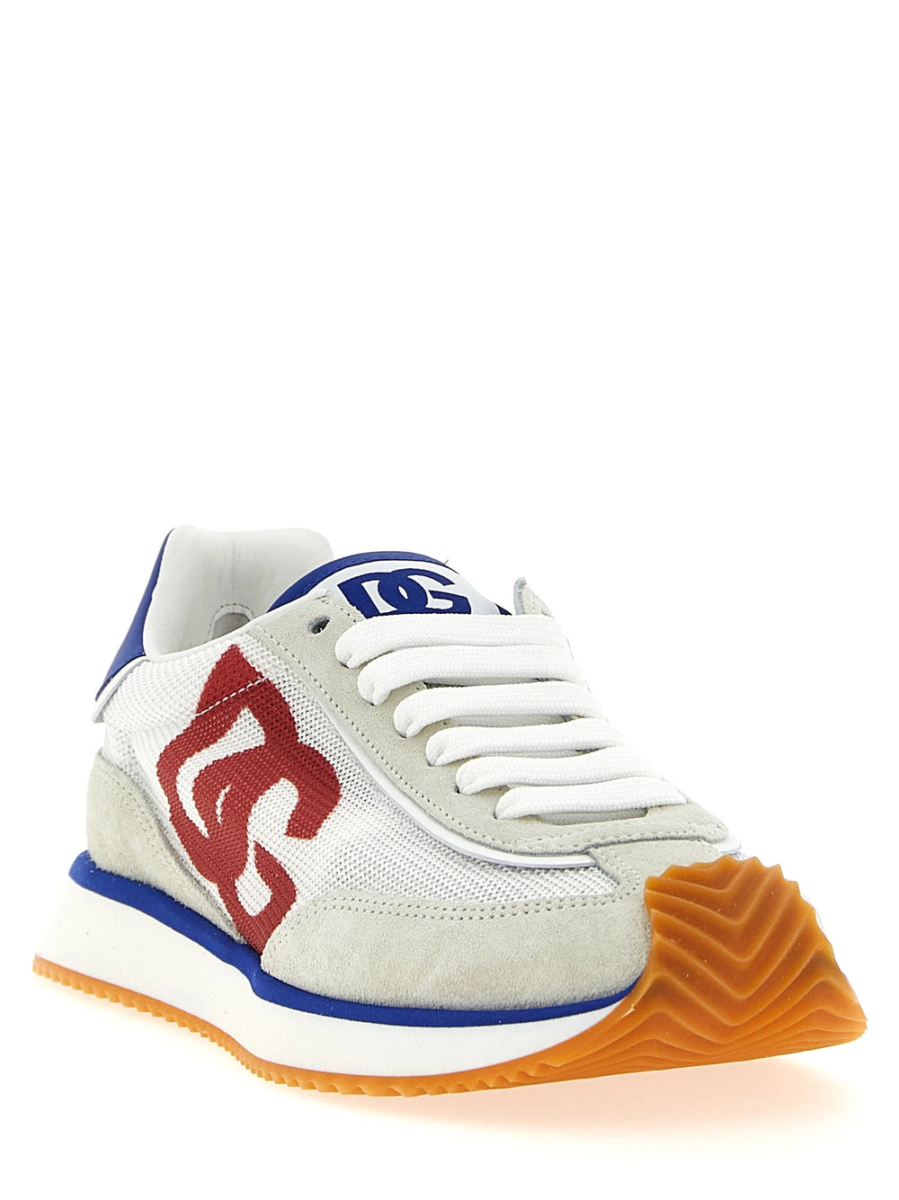 Dolce & Gabbana flerfargede atletiske sneakers i polyester