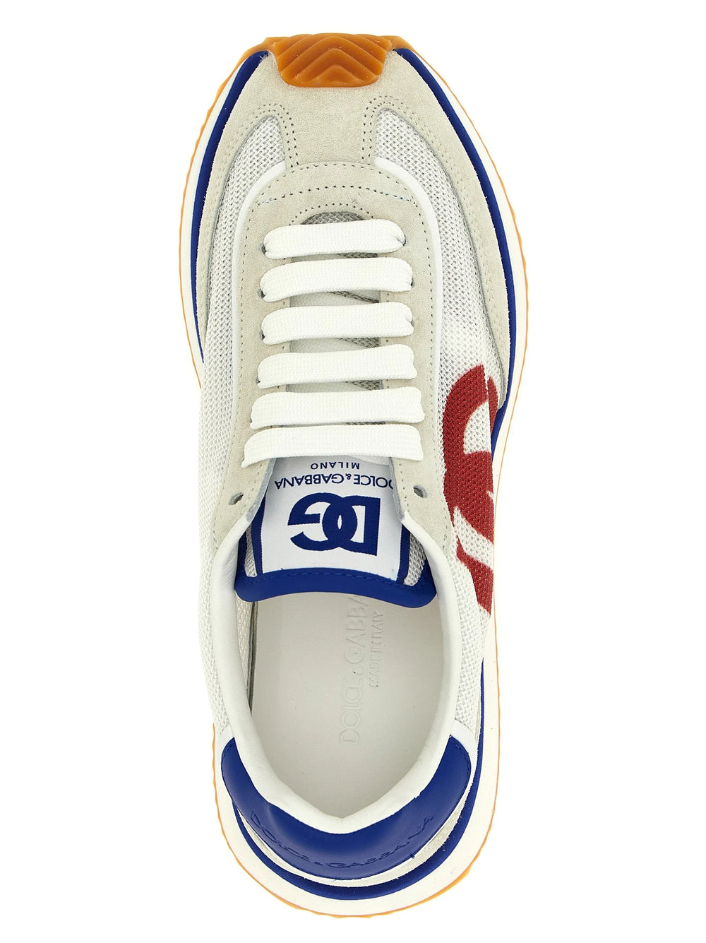 Dolce & Gabbana fargerike polyester sneakers