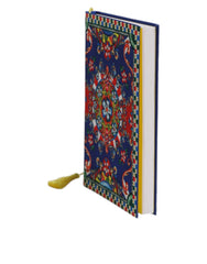 Dolce & Gabbana Multicolor Polyester Carretto Siciliano Print Notebook - Notebooks & Notepads