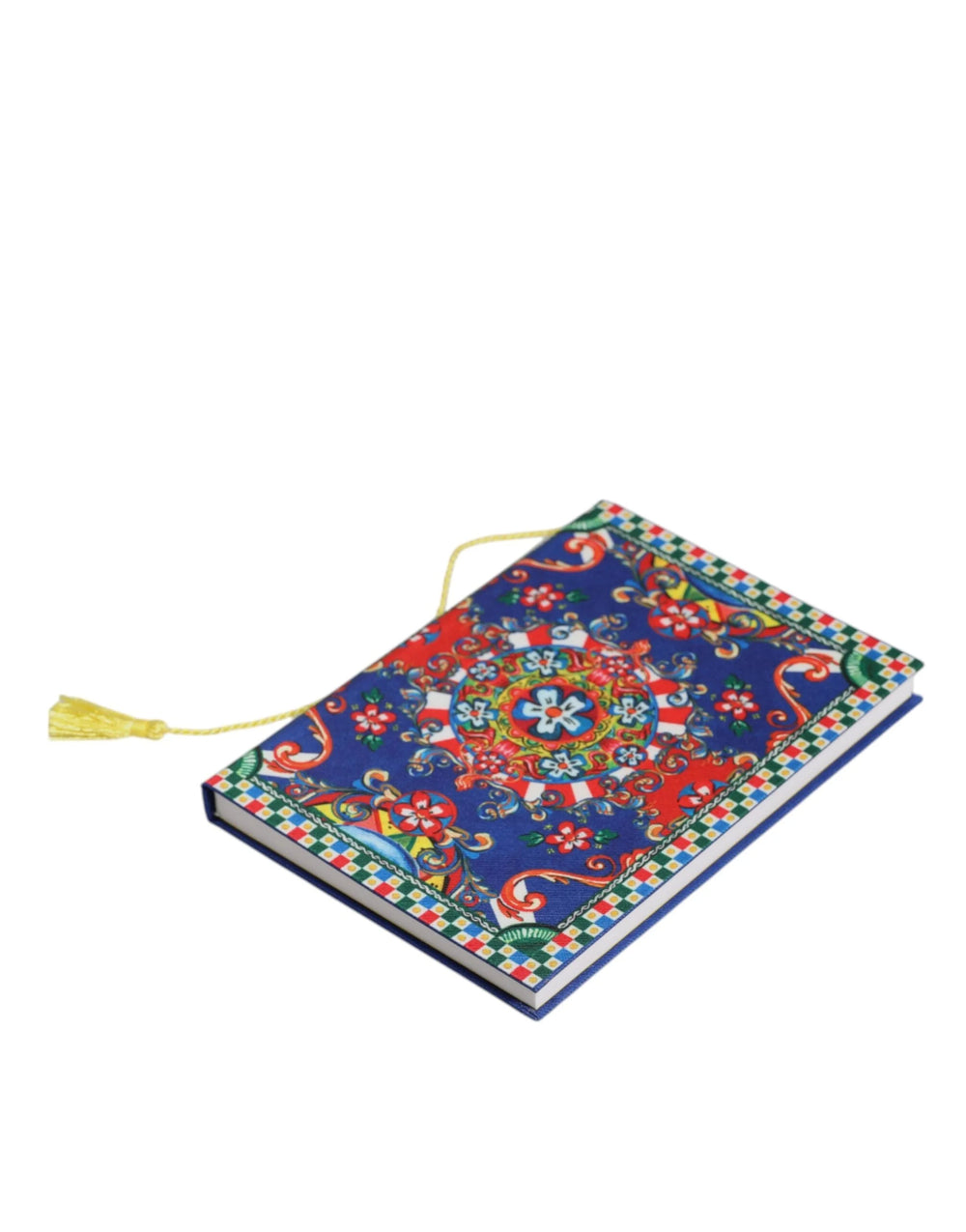 Dolce & Gabbana Multicolor Polyester Carretto Siciliano Print Notebook - Notebooks & Notepads