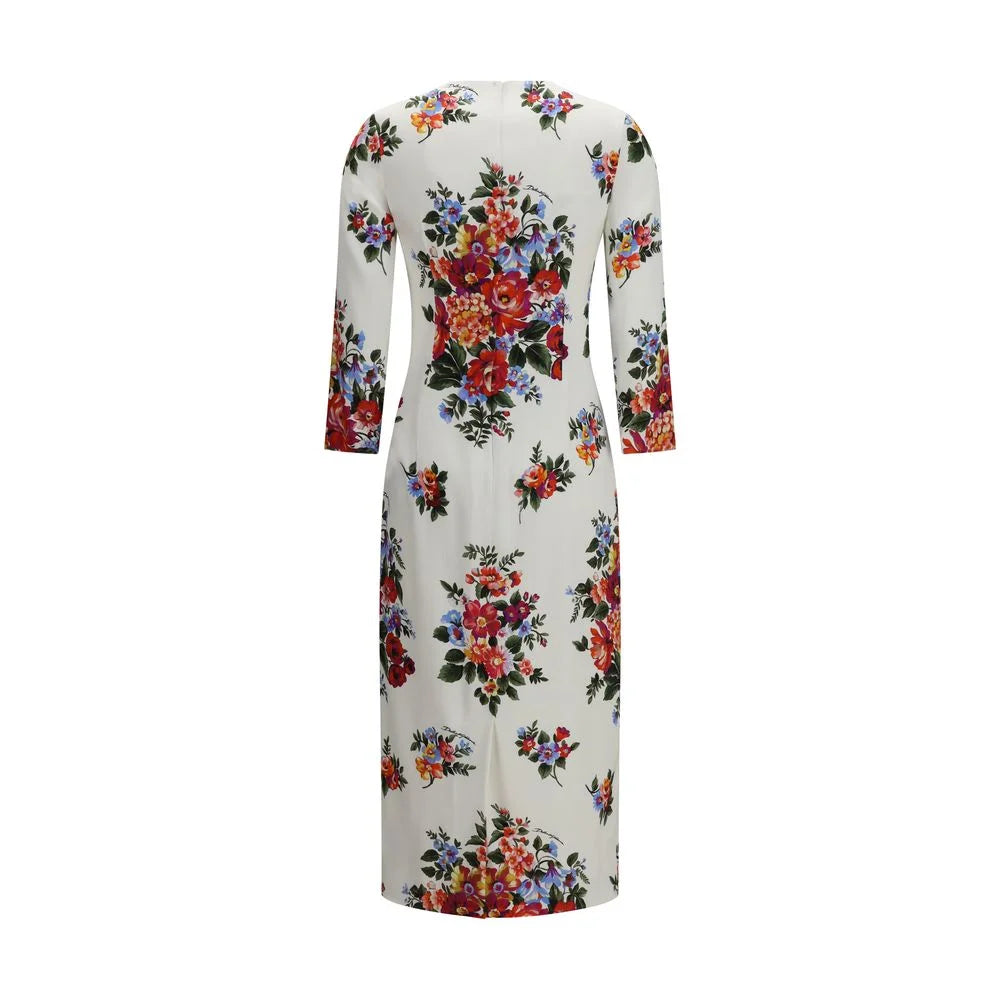 Dolce & Gabbana Multicolor Polyester Casual Dress - IT44 | L