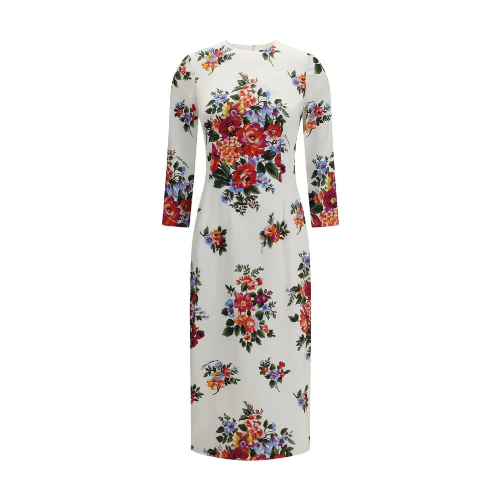 Dolce & Gabbana Multicolor Polyester Casual Dress - IT44 | L