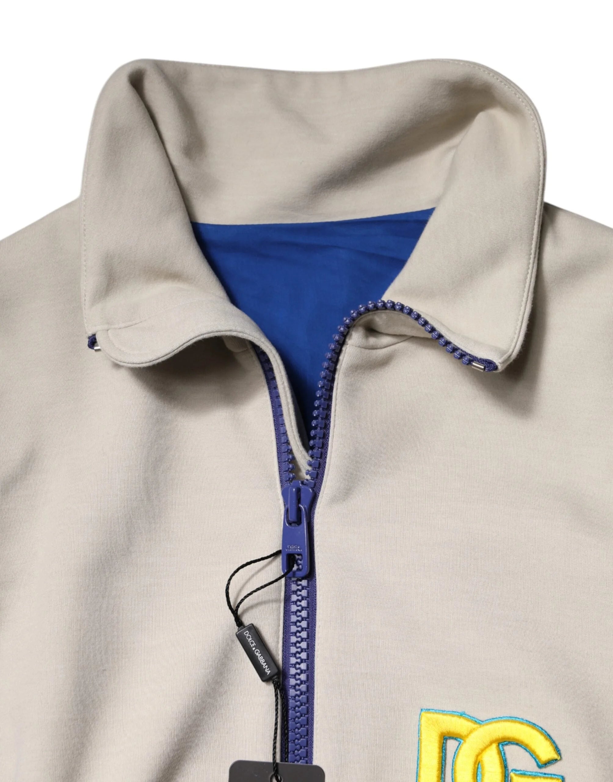 Dolce & Gabbana Multicolor Polyester Full Zip Bomber Jacket - IT52 | XL - Bomber Jackets