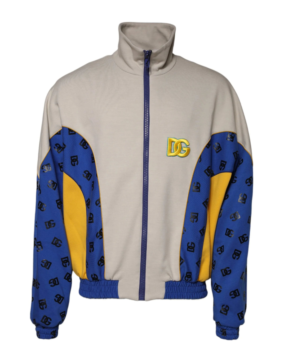 Dolce & Gabbana Multicolor Polyester Full Zip Bomber Jacket - IT52 | XL - Bomber Jackets