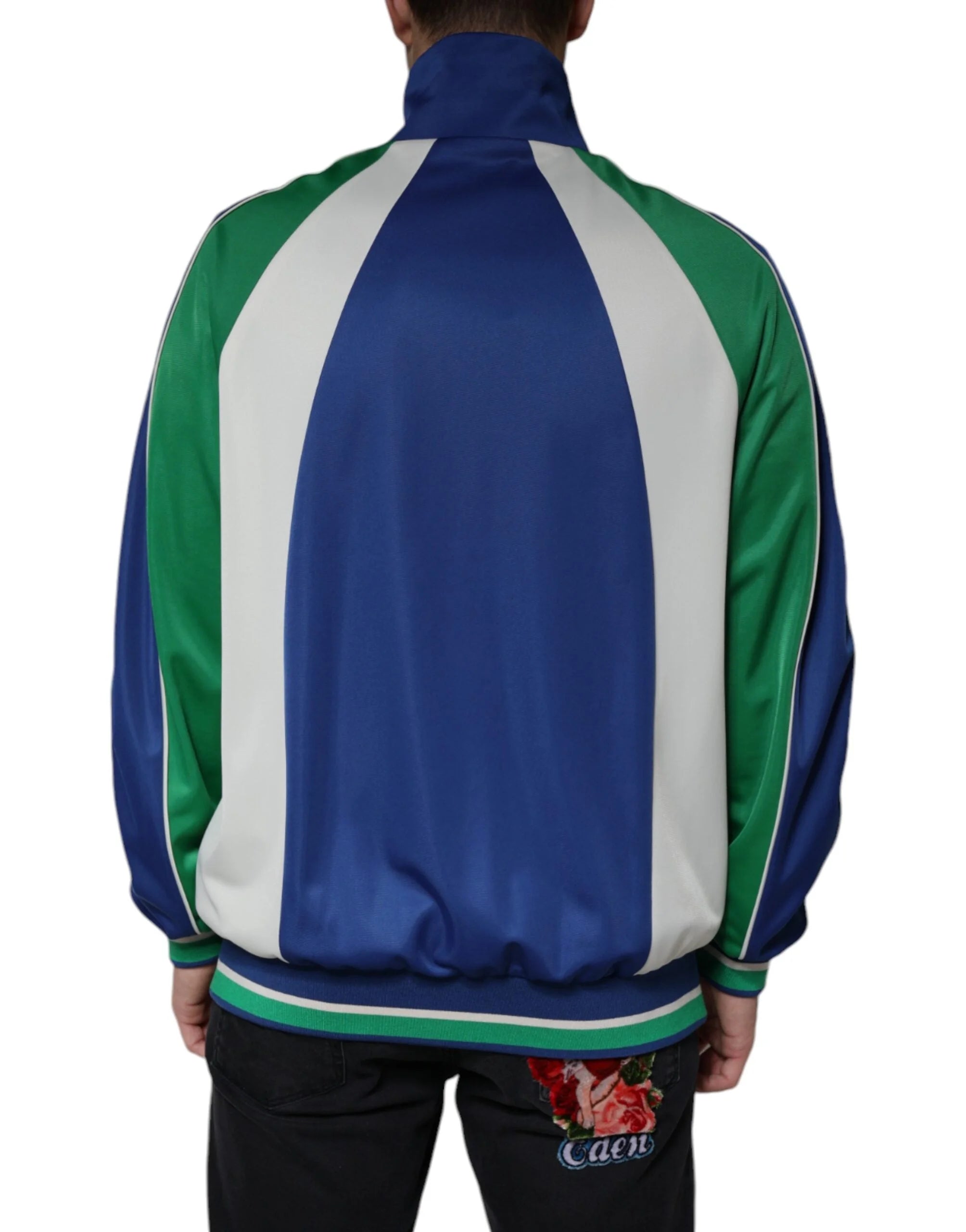 Dolce & Gabbana Multicolor Polyester Full Zip Bomber Jacket - Bomber Jackets