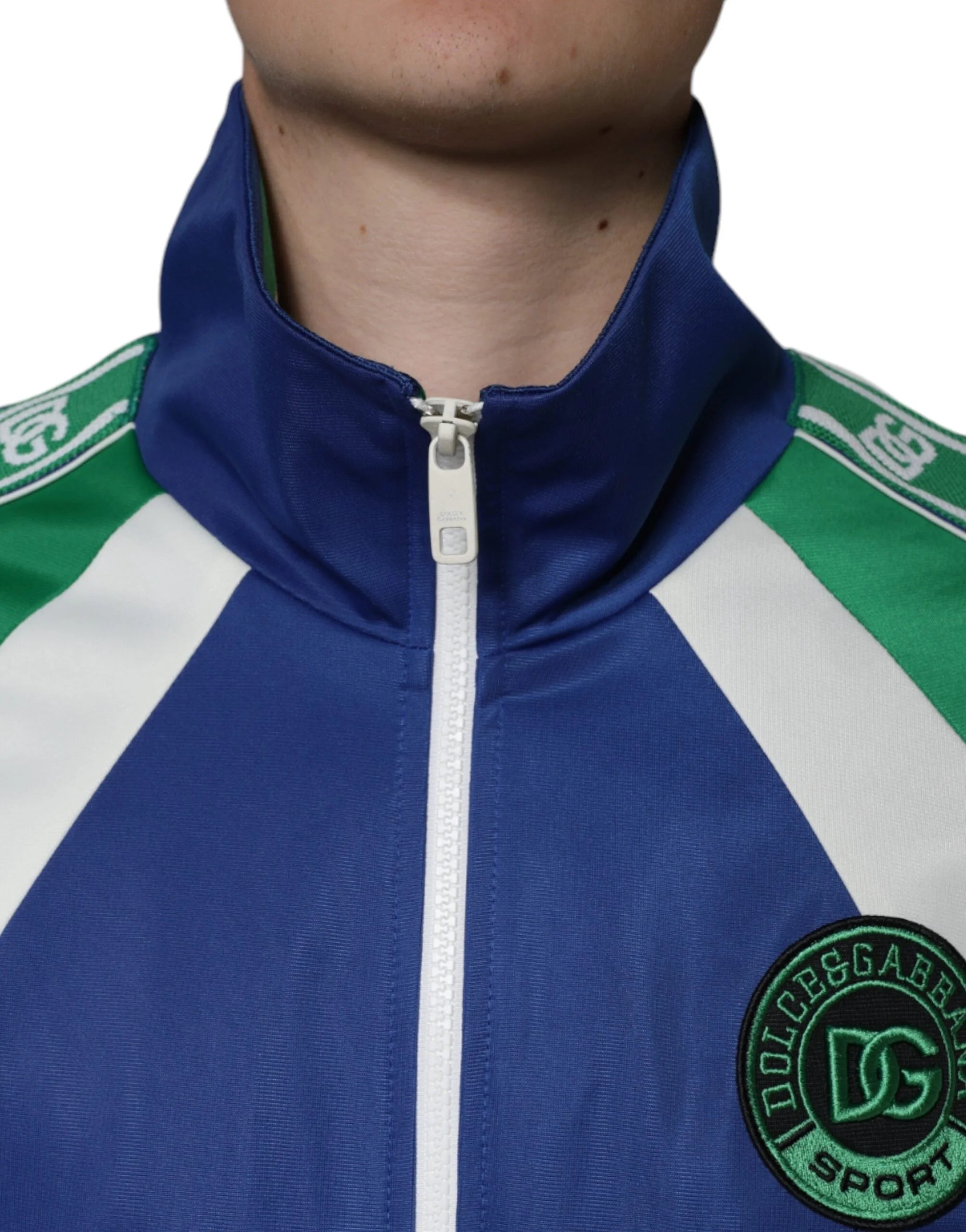 Dolce & Gabbana Multicolor Polyester Full Zip Bomber Jacket - Bomber Jackets