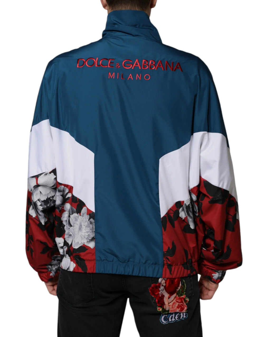 Dolce & Gabbana Multicolor Polyester Full Zip Jacket - IT56 | XXL - Bomber Jackets