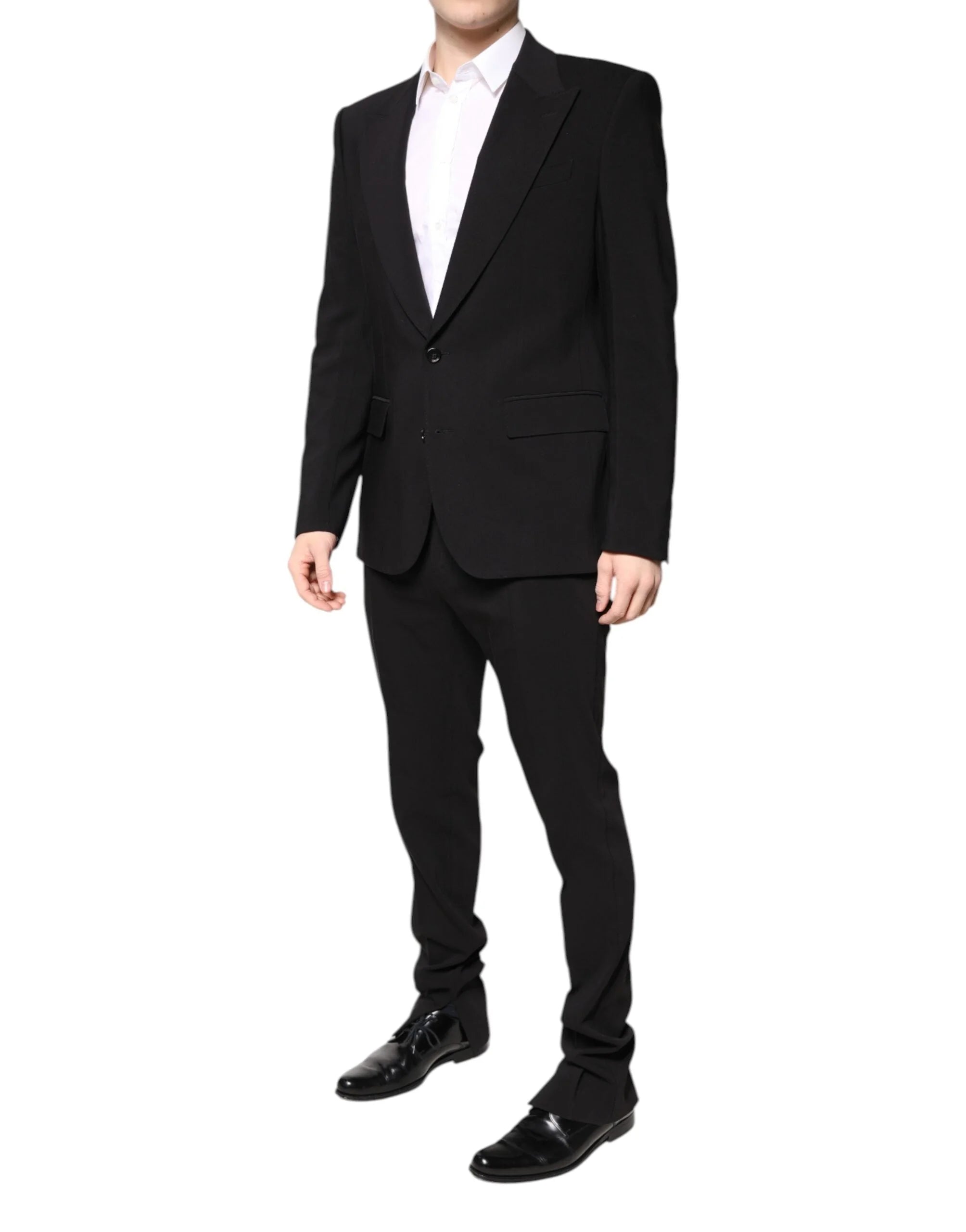 Dolce & Gabbana Multicolor Polyester Jacquard 2 Piece Suit - IT48 | M - Pant Suits