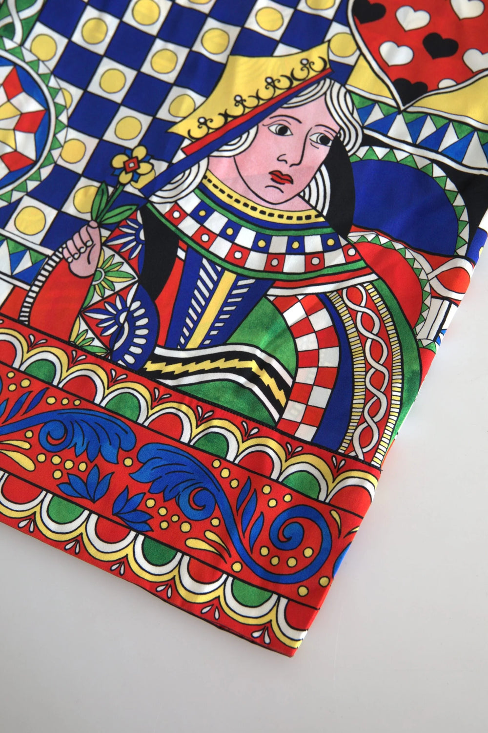 Dolce & Gabbana Multicolor Printed Long Sleeves Blouse Top - Blouses