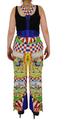 Dolce & Gabbana Multicolor Printed Snow Trouser Pants - IT40|S - Snow Pants & Suits
