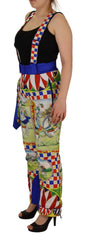 Dolce & Gabbana Multicolor Printed Snow Trouser Pants - IT40|S - Snow Pants & Suits