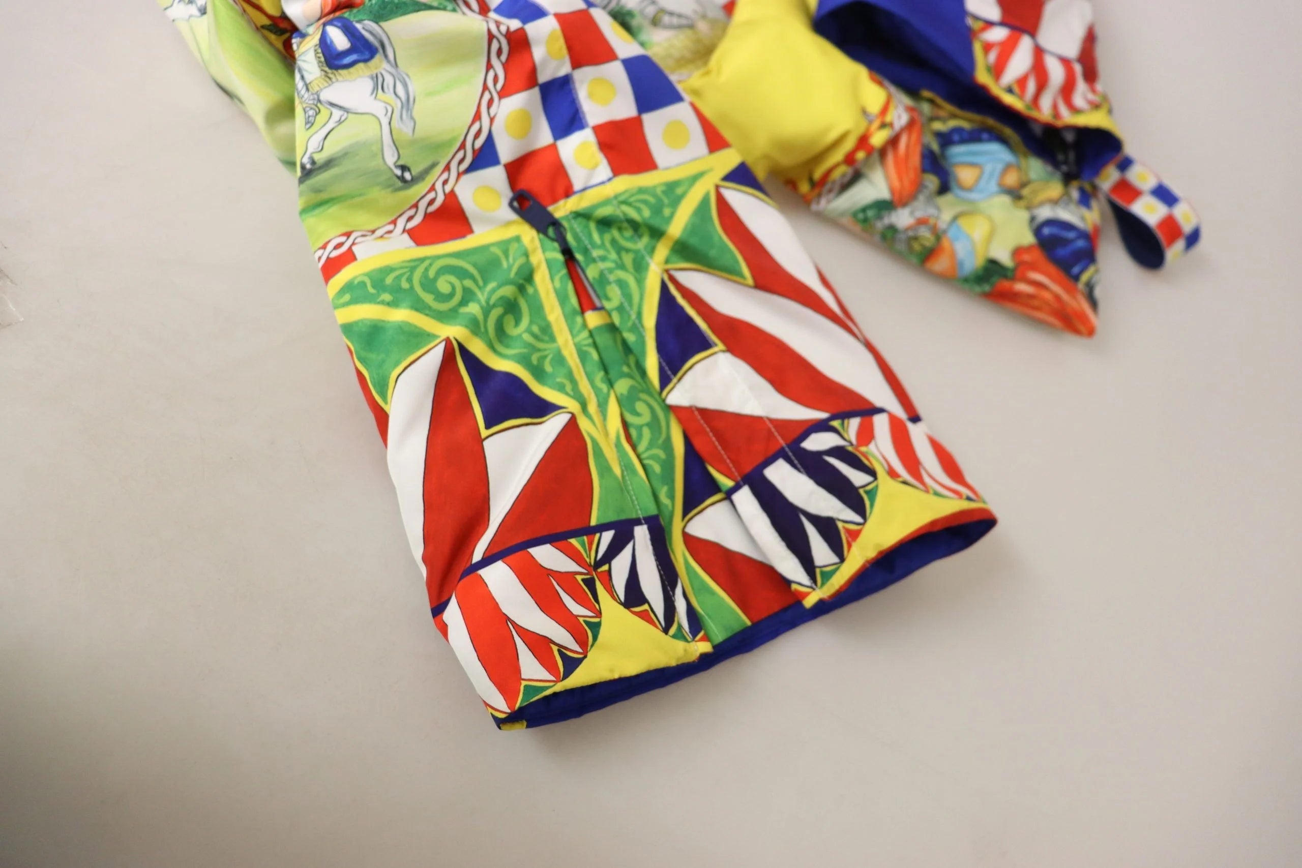 Dolce & Gabbana Multicolor Printed Snow Trouser Pants - IT40|S - Snow Pants & Suits