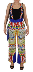 Dolce & Gabbana Multicolor Printed Snow Trouser Pants - IT40|S - Snow Pants & Suits