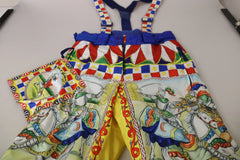 Dolce & Gabbana Multicolor Printed Snow Trouser Pants - IT40|S - Snow Pants & Suits