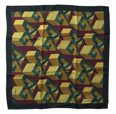 Dolce & Gabbana Multicolor Printed Square Handkerchief Scarf - Scarves & Shawls