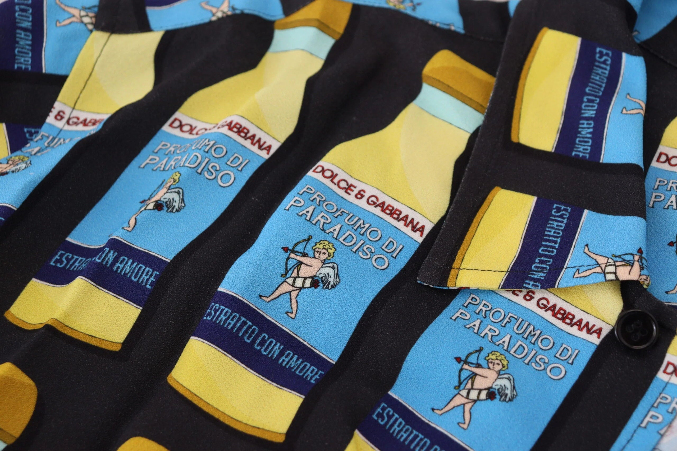 Dolce & Gabbana Multicolor Printed Viscose Casual Shirt - Shirts