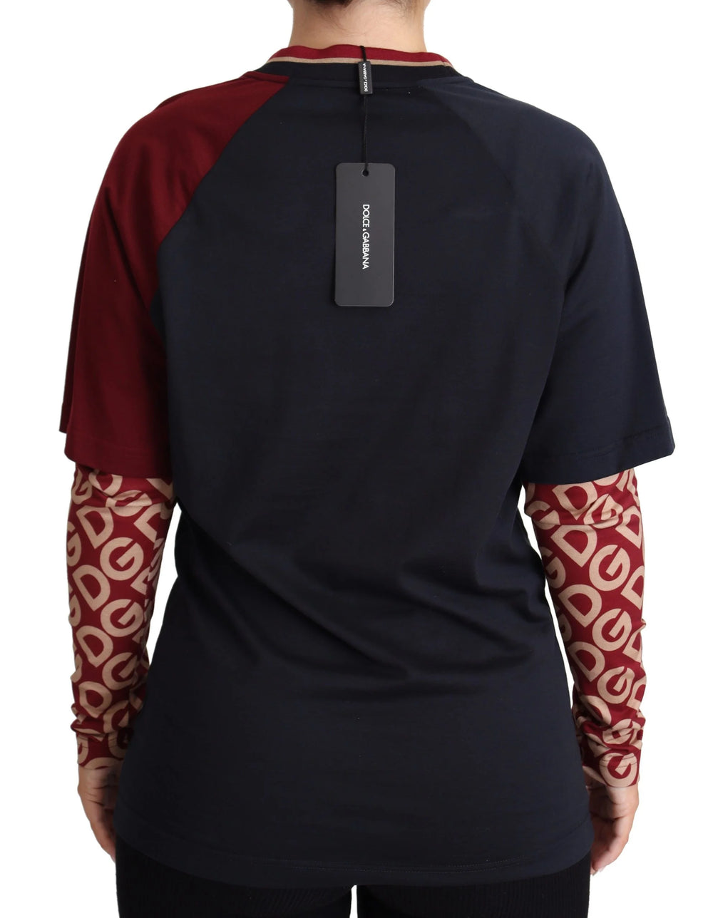 Dolce & Gabbana Multicolor Royals Crewneck Pullover Sweater - IT40|S - Sweaters