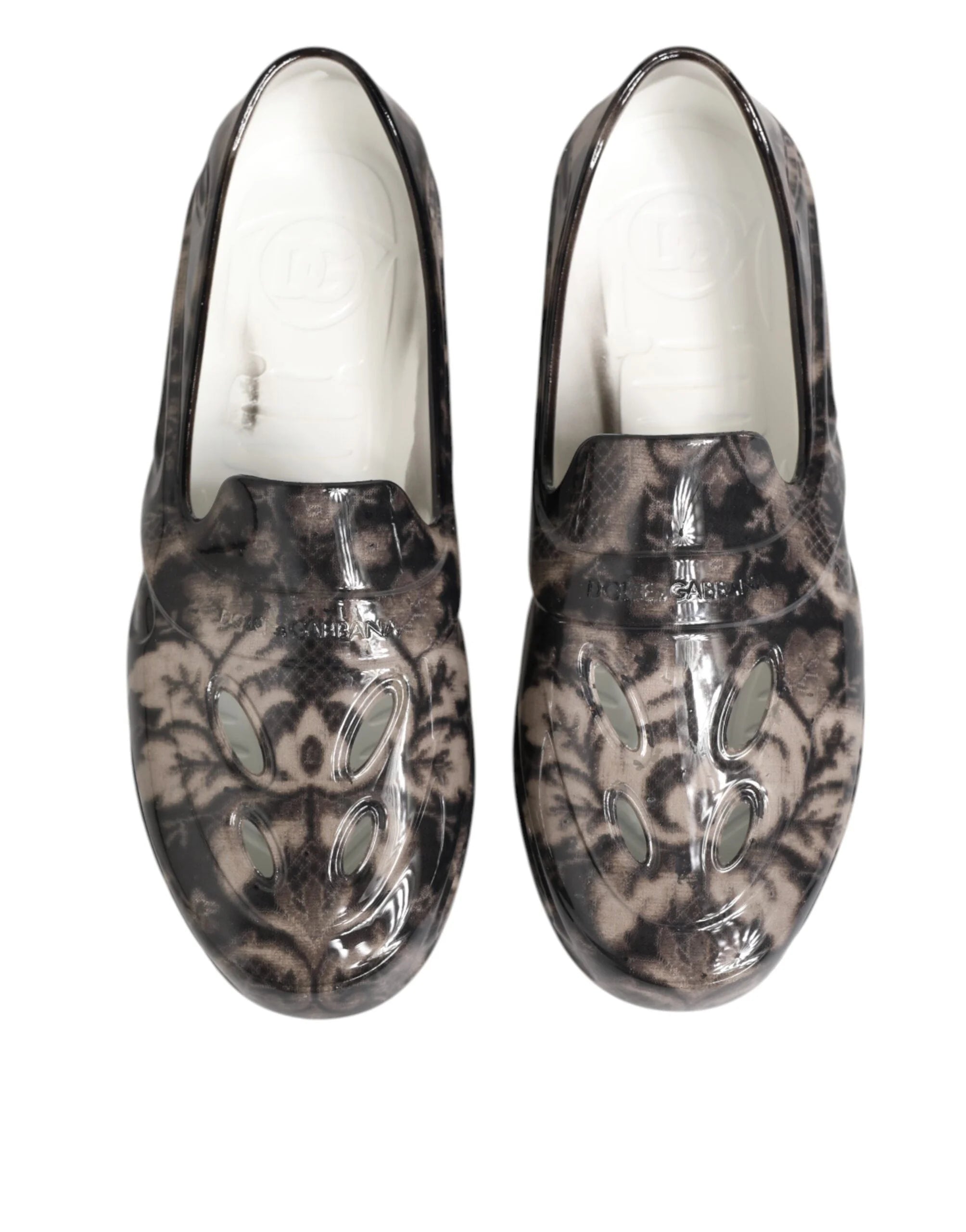 Dolce & Gabbana Multicolor Rubber Low Top Men Sneakers Shoes - EU44/US11