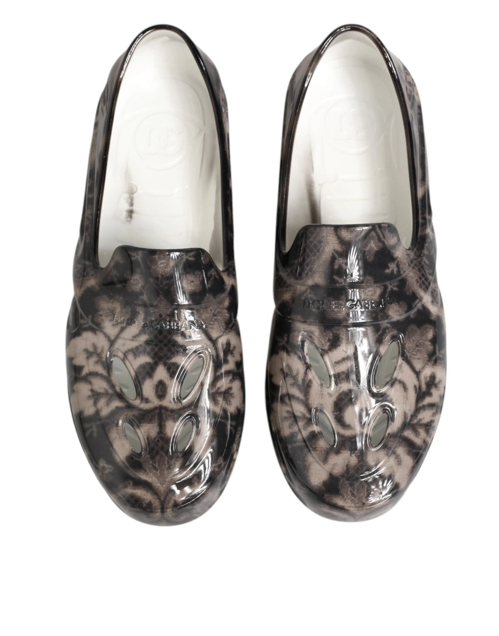 Dolce & Gabbana Multicolor Rubber Low Top Men Sneakers Shoes - EU44/US11