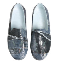 Dolce & Gabbana Trampki niskie dla mężczyzn z gumy wielokolorowej - EU44/US11