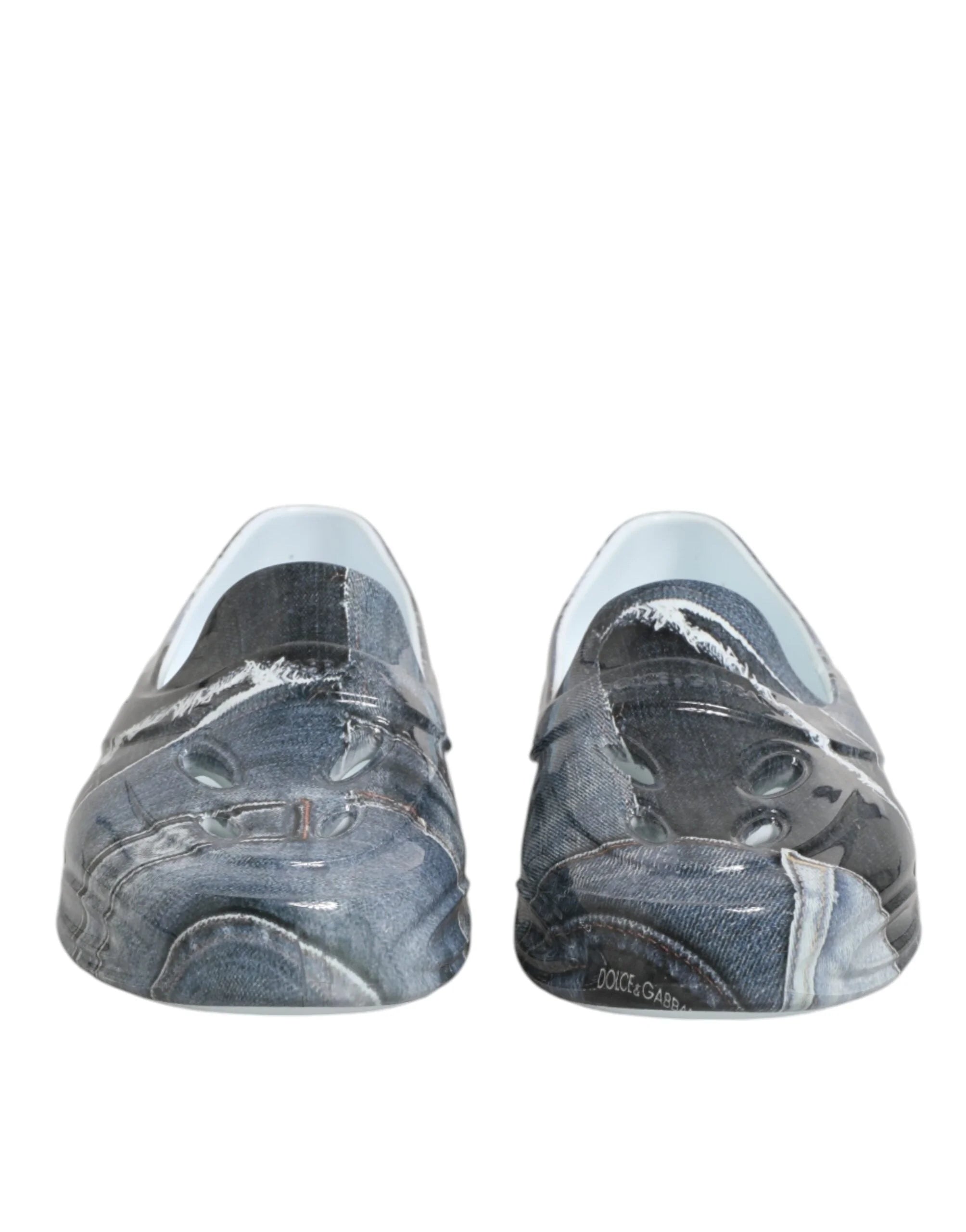 Dolce & Gabbana Multicolor Rubber Men Low Top Sneakers Shoes - EU44/US11 - Sneakers