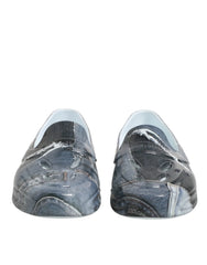 Dolce & Gabbana Multicolor Rubber Men Low Top Sneakers Shoes - EU44/US11 - Sneakers