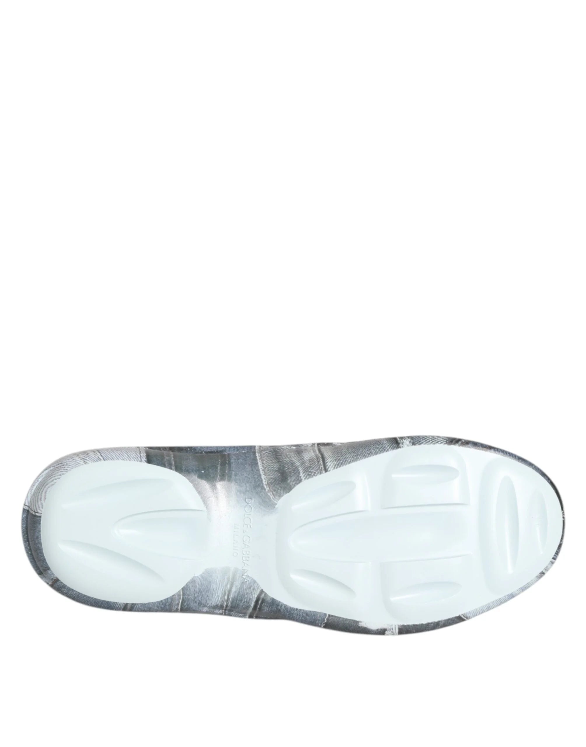 Dolce & Gabbana Multicolor Rubber Men Low Top Sneakers Shoes - EU44/US11 - Sneakers