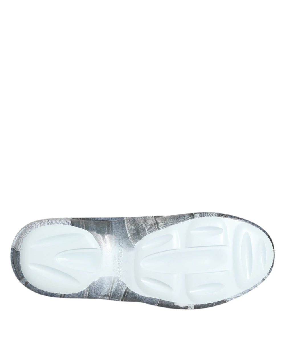 Dolce & Gabbana Multicolor Rubber Men Low Top Sneakers Shoes - EU44/US11 - Sneakers