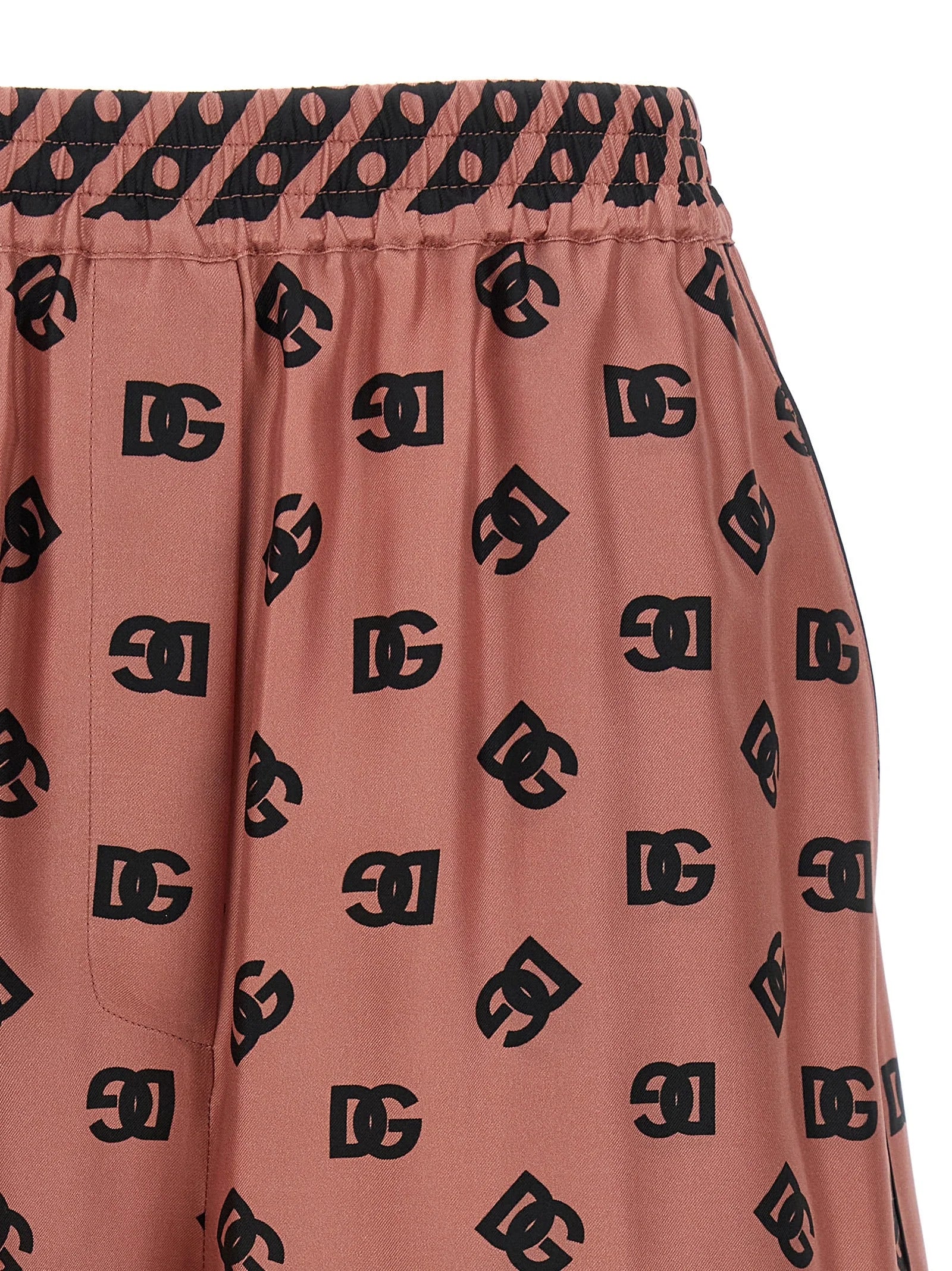 Dolce & Gabbana Multicolor Silk Bermuda Shorts - IT40