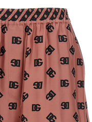 Dolce & Gabbana Multicolor Silk Bermuda Shorts - IT40