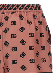Dolce & Gabbana Multicolor Silk Bermuda Shorts - IT40