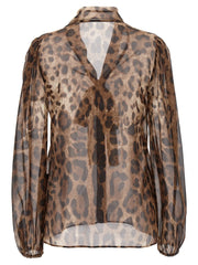 Dolce & Gabbana Multicolor Silk Blouse - IT40