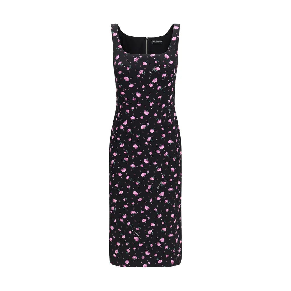 Dolce & Gabbana Multicolor Silk Casual Dress - IT40 | M