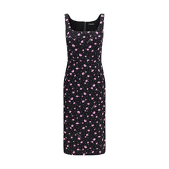 Dolce & Gabbana Multicolor Silk Casual Dress - IT40 | M