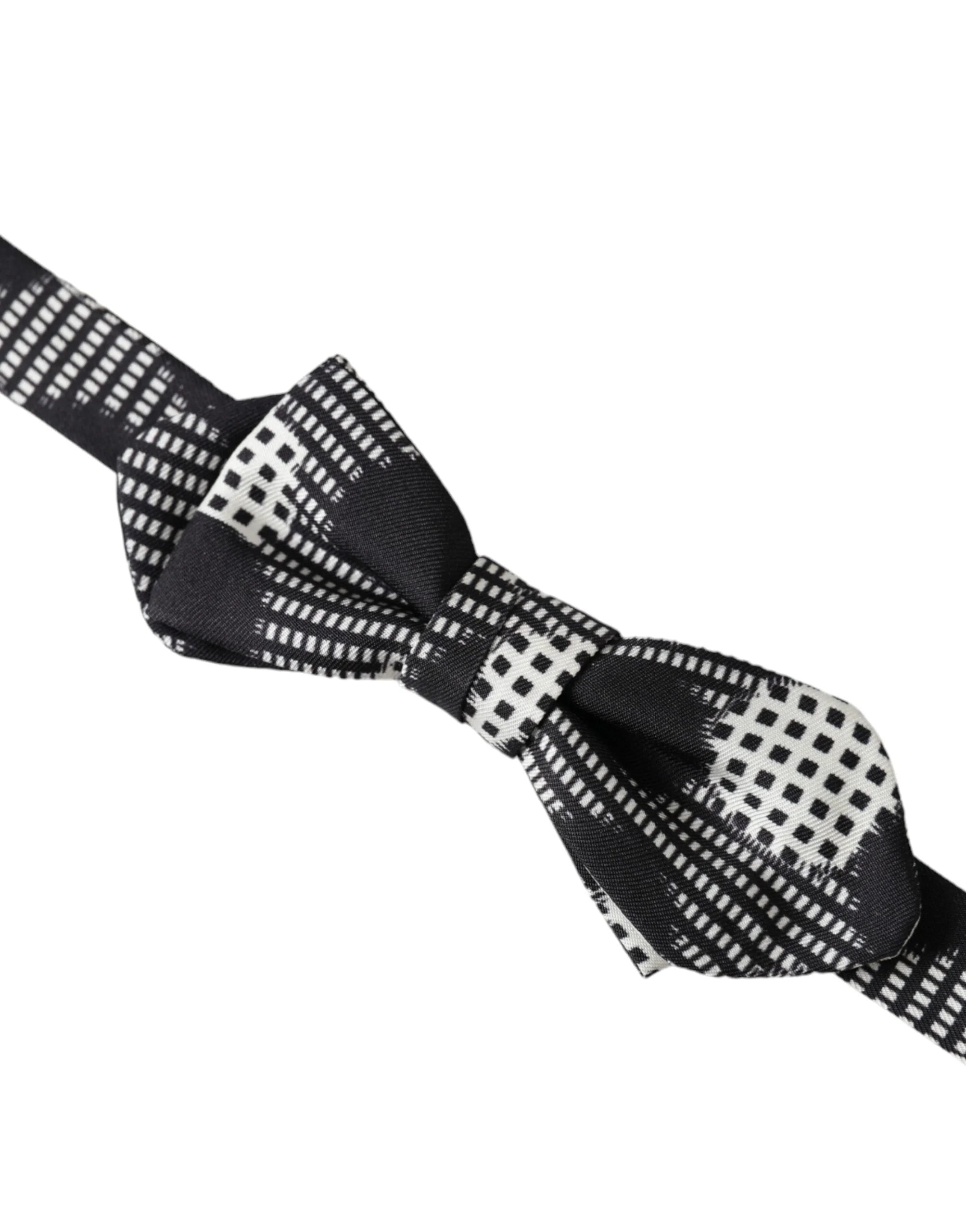 Dolce & Gabbana Multicolor Silk Polka Dot Adjustable Neck Men Papillon Bow Tie - Neckties