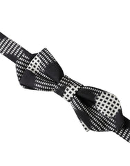 Dolce & Gabbana Multicolor Silk Polka Dot Adjustable Neck Men Papillon Bow Tie - Neckties