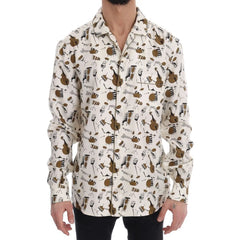 Dolce & Gabbana Multicolor Silk Shirt - 40 - Shirts