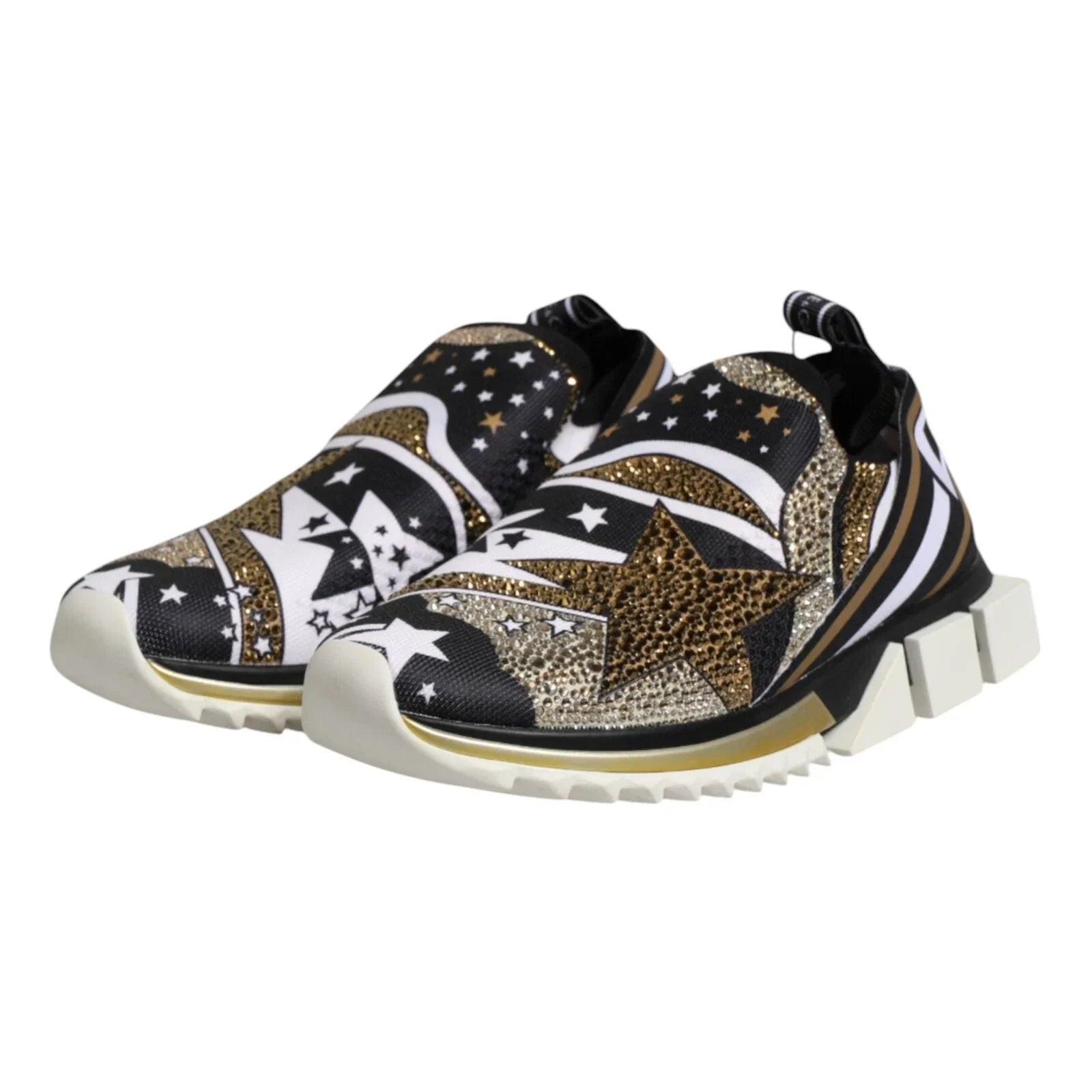 Dolce & Gabbana Multicolor Sorrento Low Top Sneakers Shoes - Sneakers
