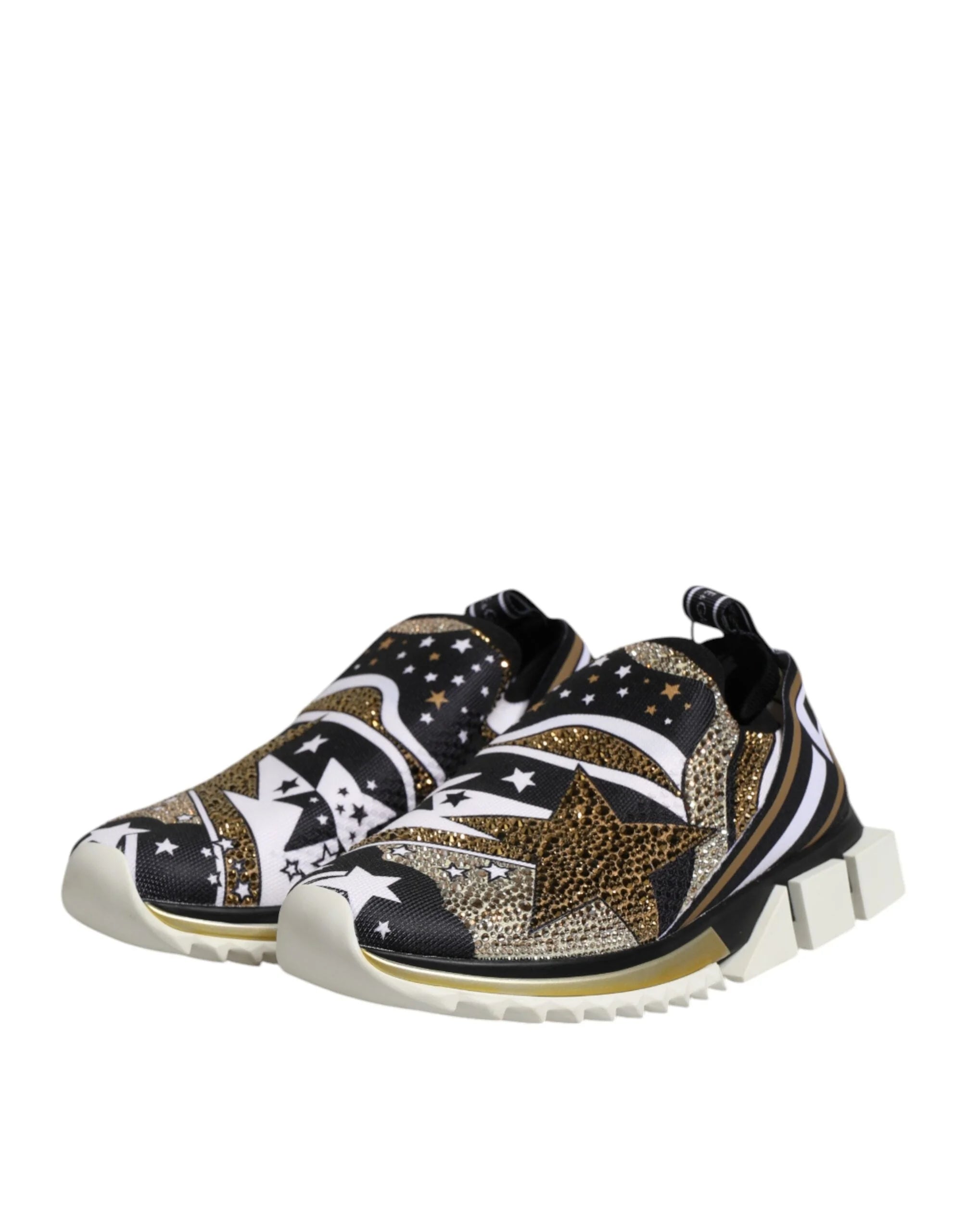Dolce & Gabbana Multicolor Sorrento Low Top Sneakers Shoes - EU41/US8